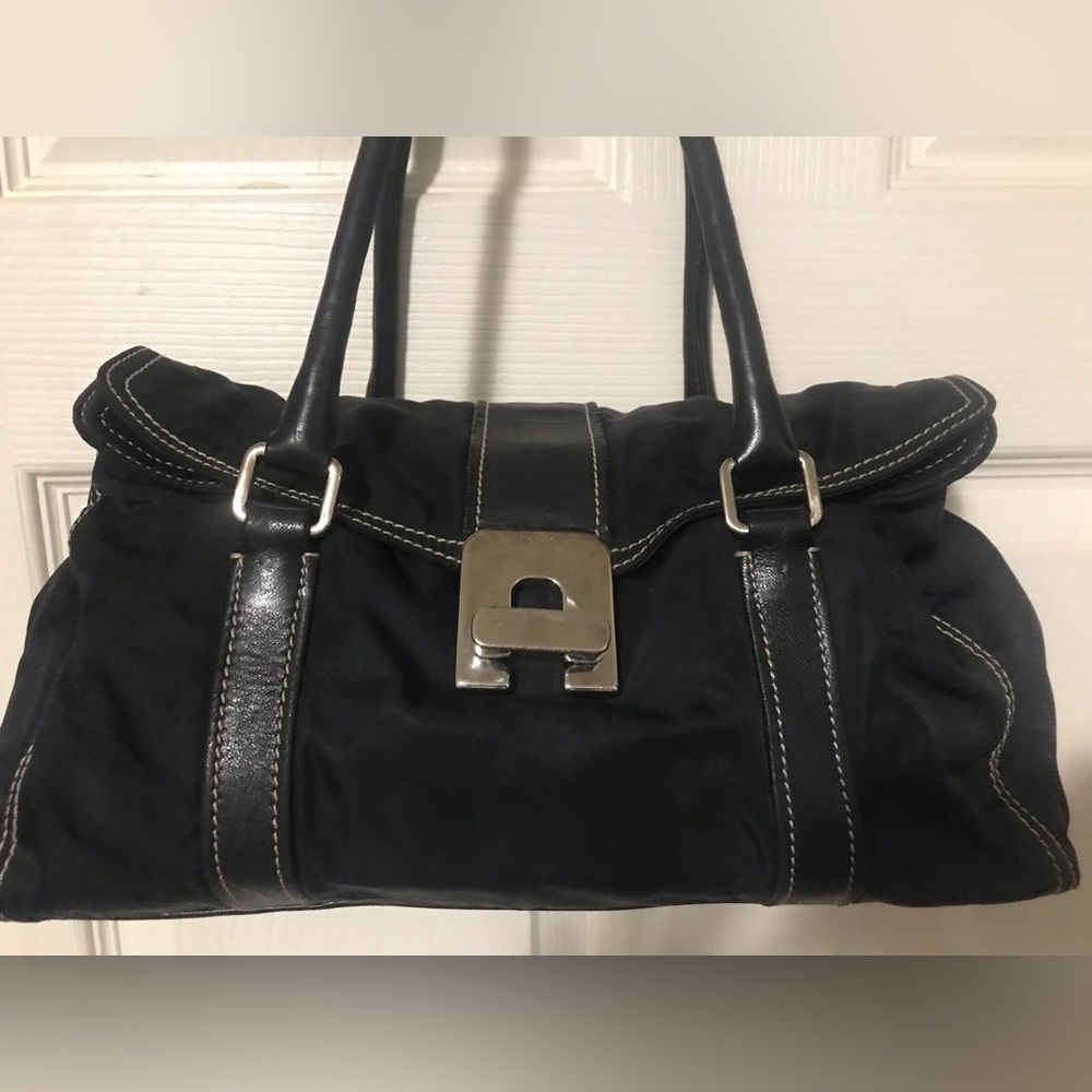 Prada nylon shoulder bag
